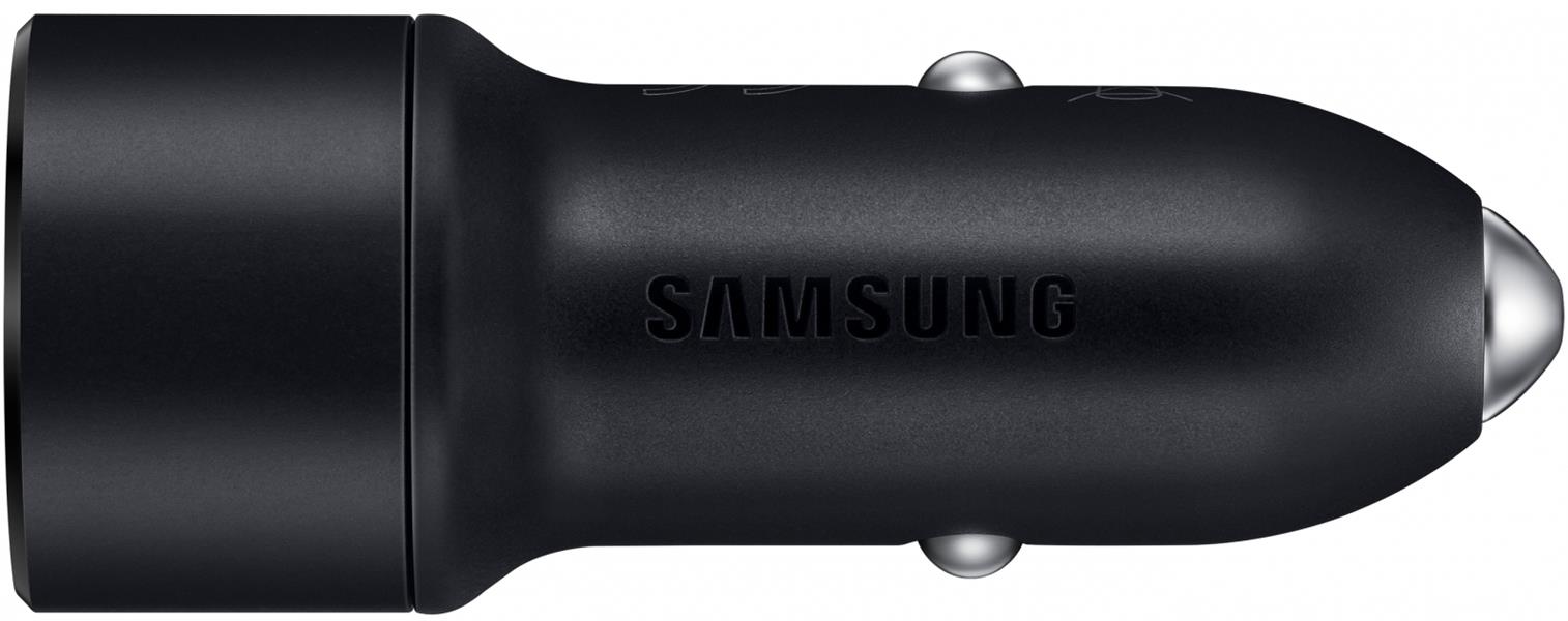 EP-L1100WBEGEU Samsung Fast Charge Duo Car Charger 15W Black Bulk