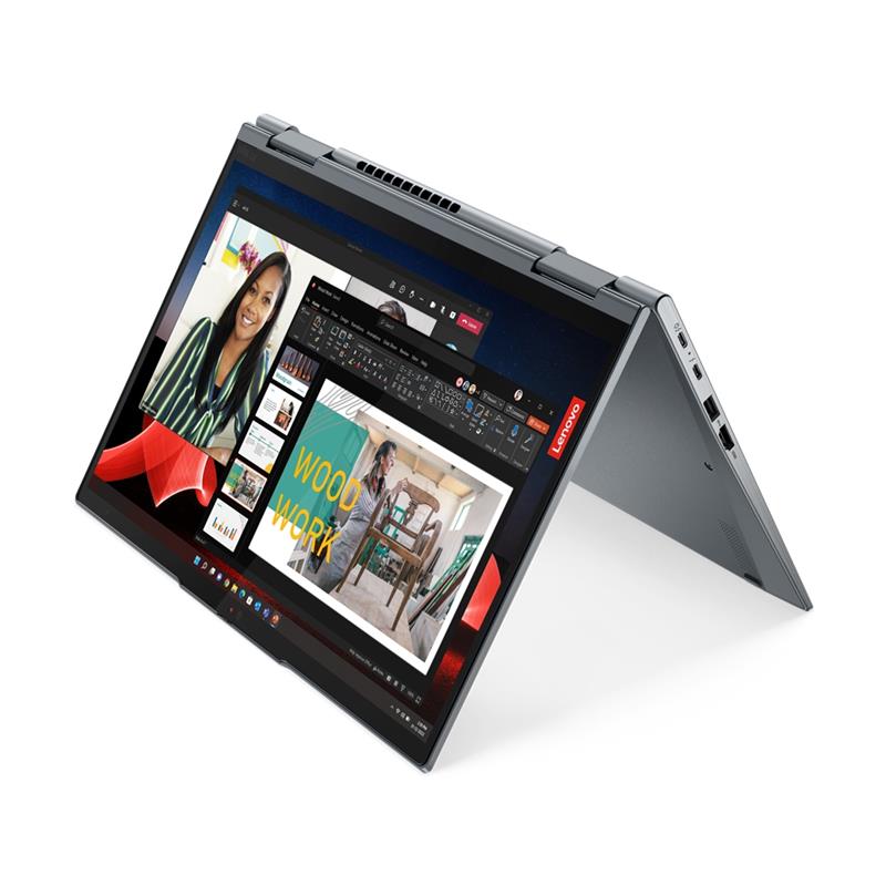 Lenovo ThinkPad X1 Yoga i7-1355U Hybride (2-in-1) 35,6 cm (14"") Touchscreen WUXGA Intel® Core™ i7 16 GB LPDDR5-SDRAM 512 GB SSD Wi-Fi 6E (802.11ax) W