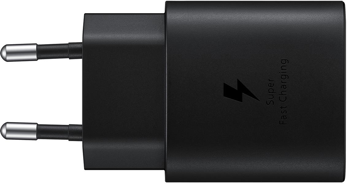 EP-TA800XBEGWW Samsung Super Fast PD Wall Charger USB-C incl USB-C Cable 25W Black Bulk