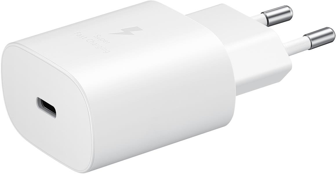 EP-TA800XWEGWW Samsung Super Fast PD Wall Charger USB-C incl USB-C Cable 25W White Bulk