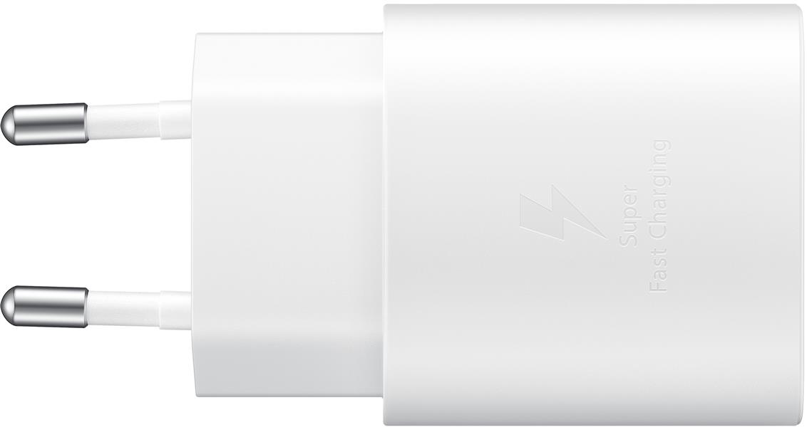 EP-TA800XWEGWW Samsung Super Fast PD Wall Charger USB-C incl USB-C Cable 25W White Bulk