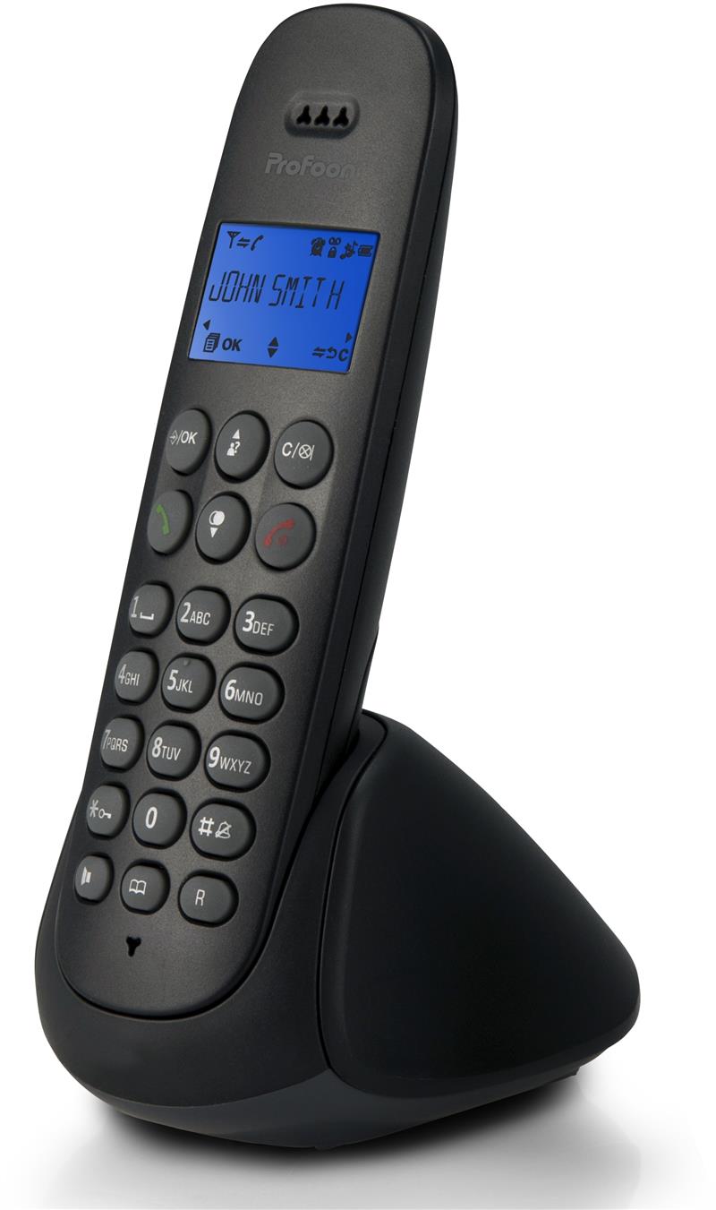  Profoon DECT Telefoon Black
