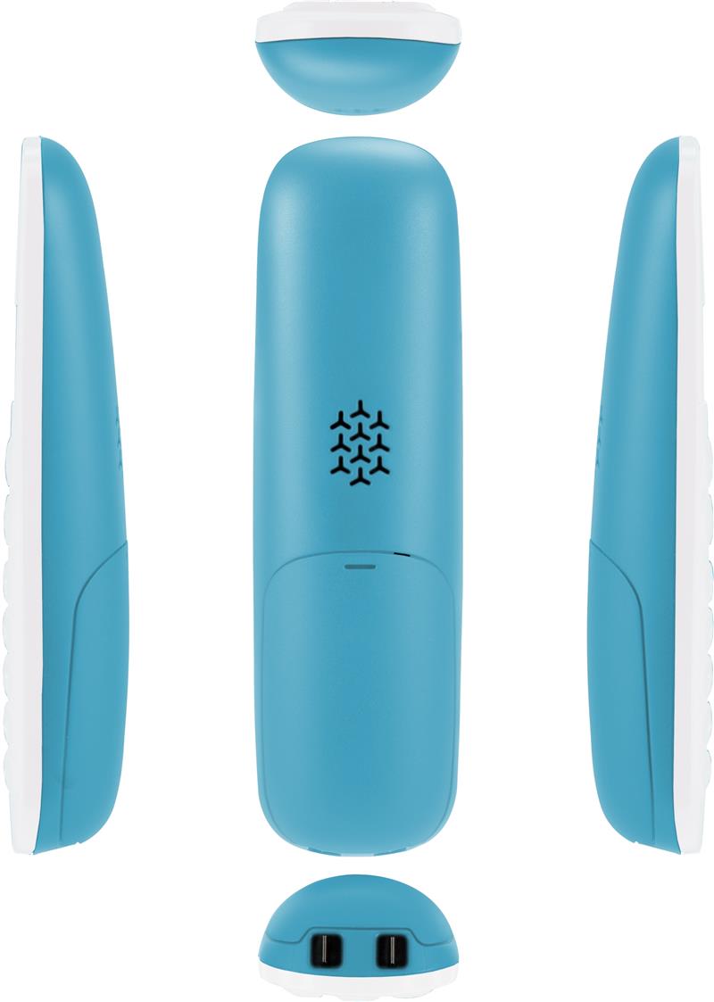 PDX-300BW Profoon DECT Telefoon White Blue