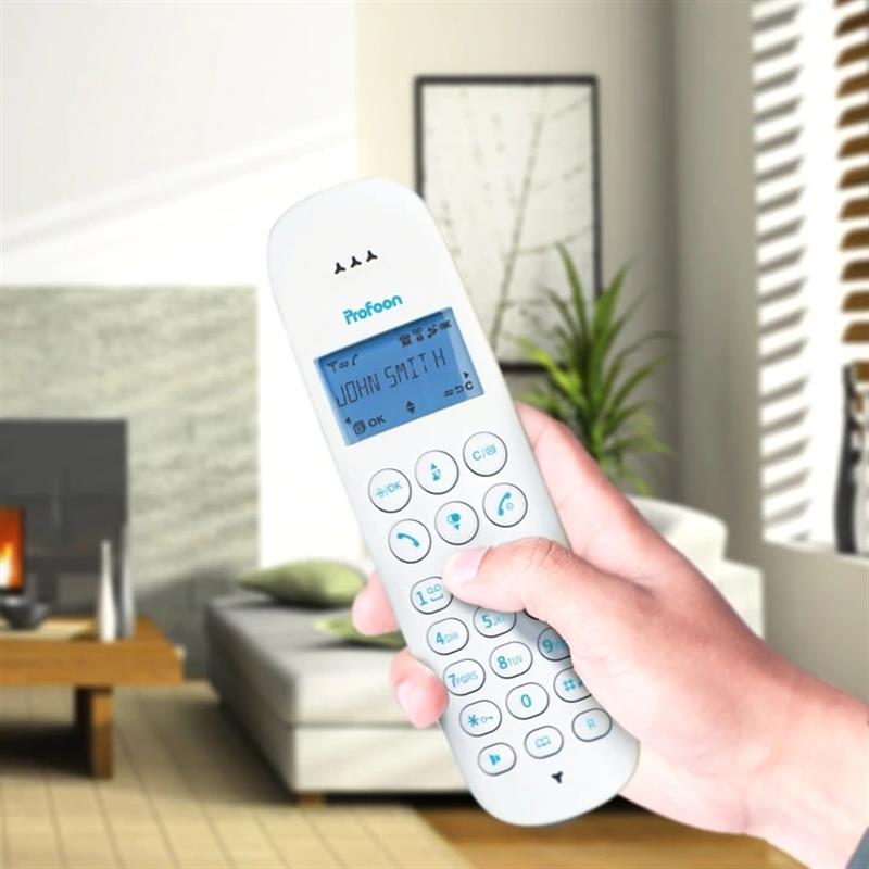 PDX-300BW Profoon DECT Telefoon White Blue