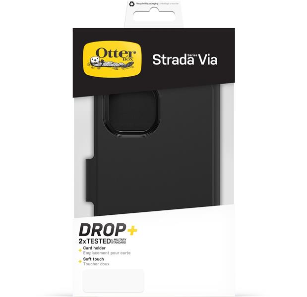 OtterBox Strada Via mobiele telefoon behuizingen 15,5 cm (6.1"") Portemonneehouder Zwart