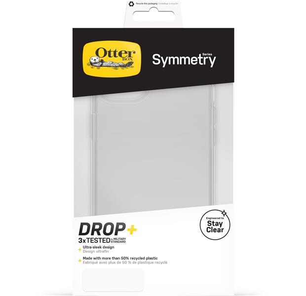 OtterBox Symmetry mobiele telefoon behuizingen 17 cm (6.7"") Hoes Transparant