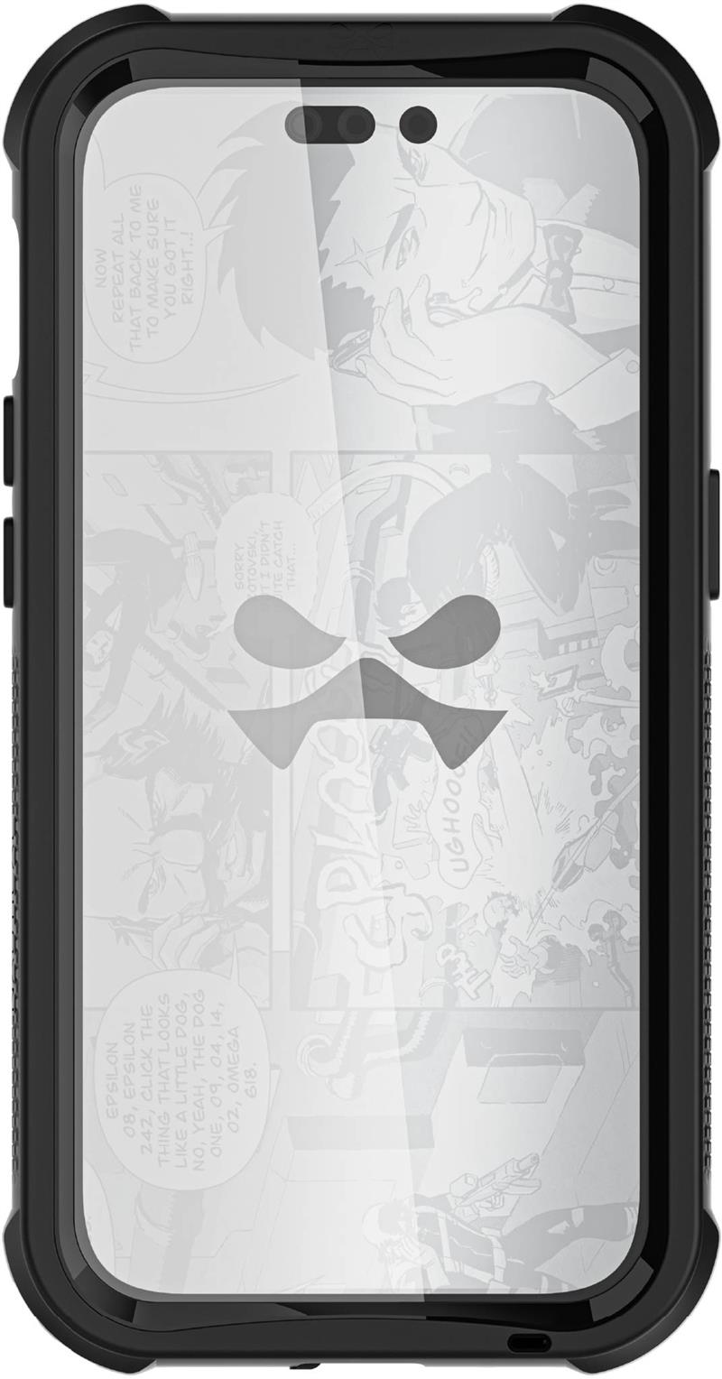 Ghostek Nautical Waterproof MagSafe Case Belt Swivel Holster Apple iPhone 14 Pro Black