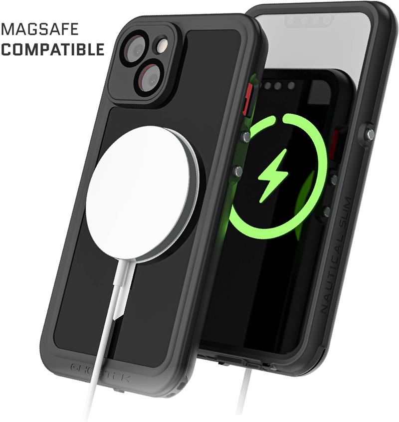 Ghostek Nautical Slim Waterproof MagSafe Case Apple iPhone 14 Black