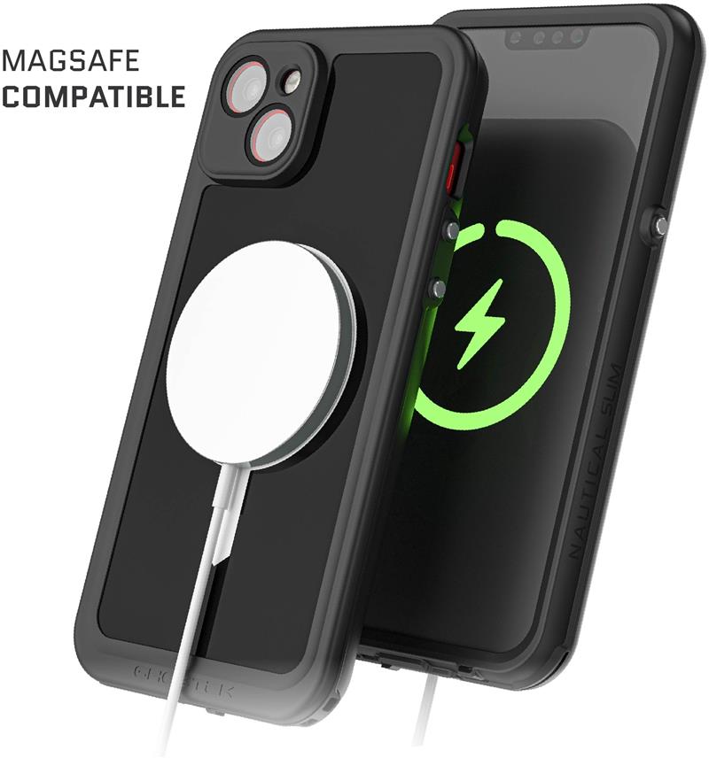 Ghostek Nautical Slim Waterproof MagSafe Case Apple iPhone 14 Plus Black