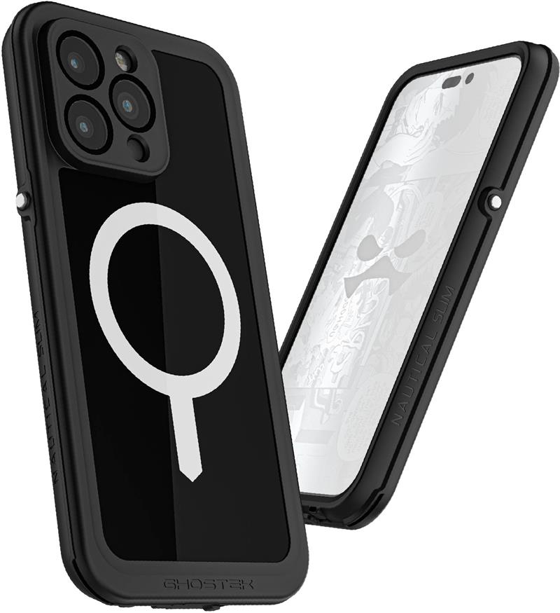 Ghostek Nautical Slim Waterproof MagSafe Case Apple iPhone 14 Pro Max Black