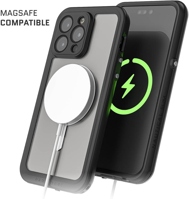 Ghostek Nautical Slim Waterproof MagSafe Case Apple iPhone 14 Pro Max Clear