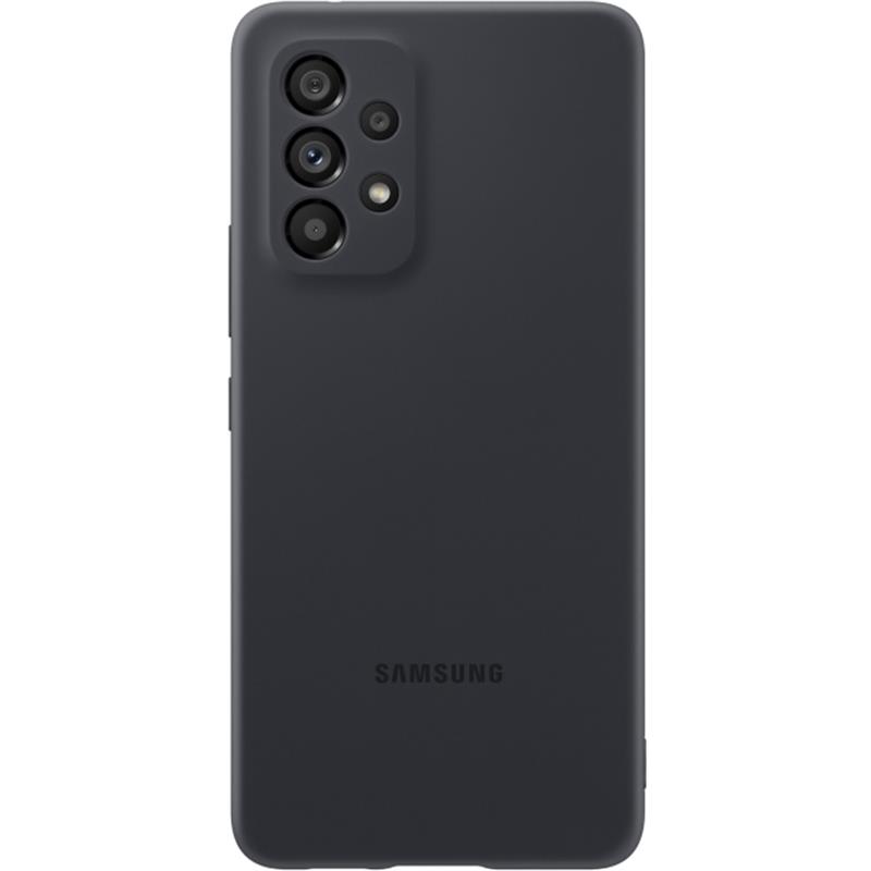  Samsung Silicone Cover Galaxy A53 5G Black