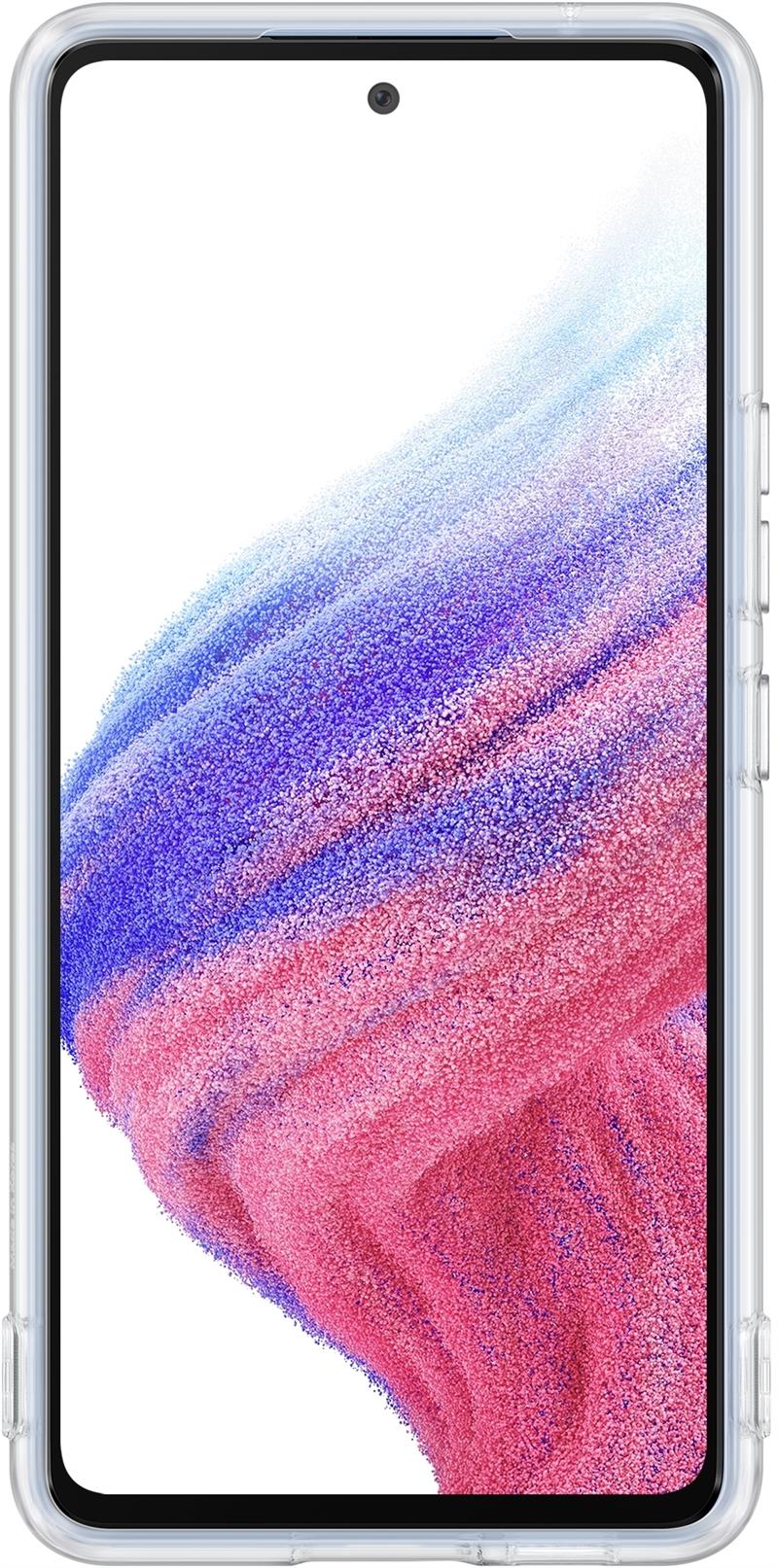 Samsung EF-QA536TTEGWW mobiele telefoon behuizingen 16,5 cm (6.5"") Hoes Transparant