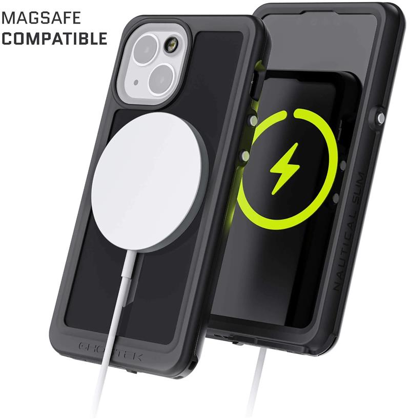 Ghostek Nautical Slim Waterproof MagSafe Case Apple iPhone 13 Mini Black