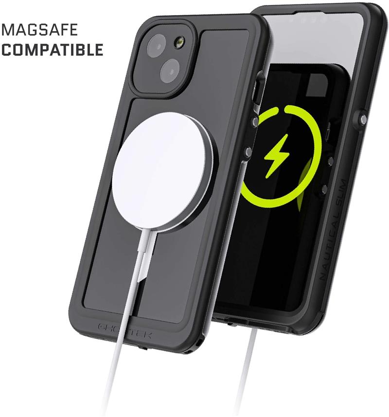 Ghostek Nautical Slim Waterproof MagSafe Case Apple iPhone 13 Black