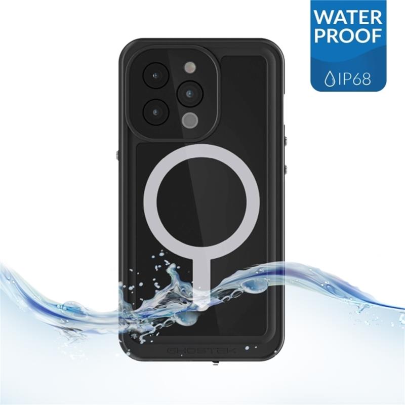 Ghostek Nautical Slim Waterproof MagSafe Case Apple iPhone 13 Pro Black