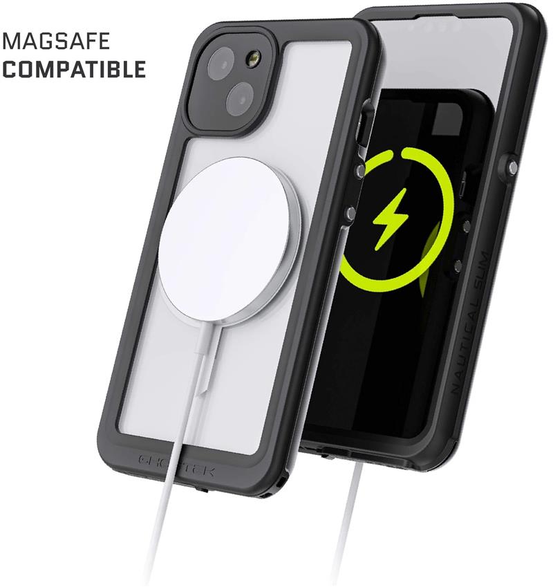 Ghostek Nautical Slim Waterproof MagSafe Case Apple iPhone 13 Clear