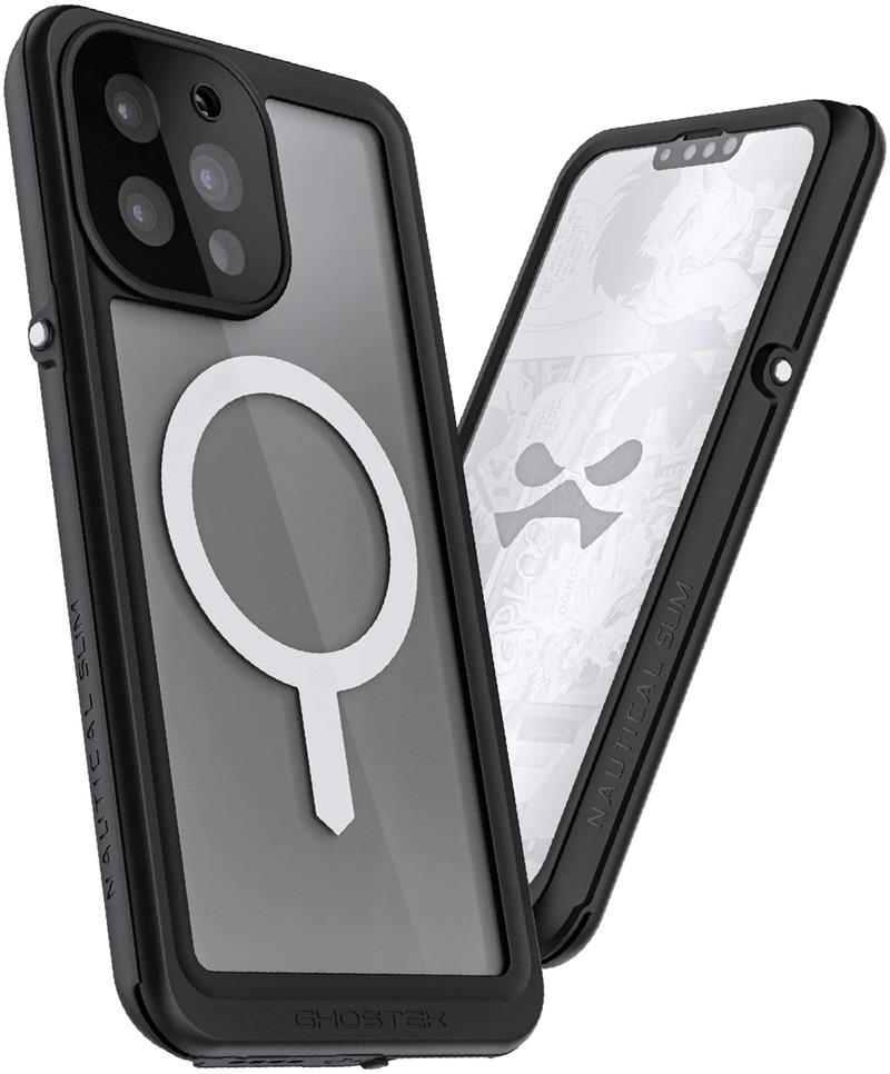 Ghostek Nautical Slim Waterproof MagSafe Case Apple iPhone 13 Pro Max Clear