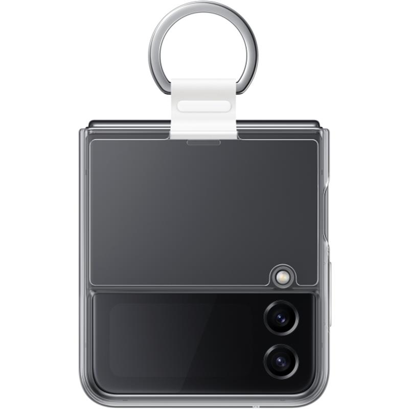  Samsung Clear Cover with Ring Galaxy Z Flip4 Clear
