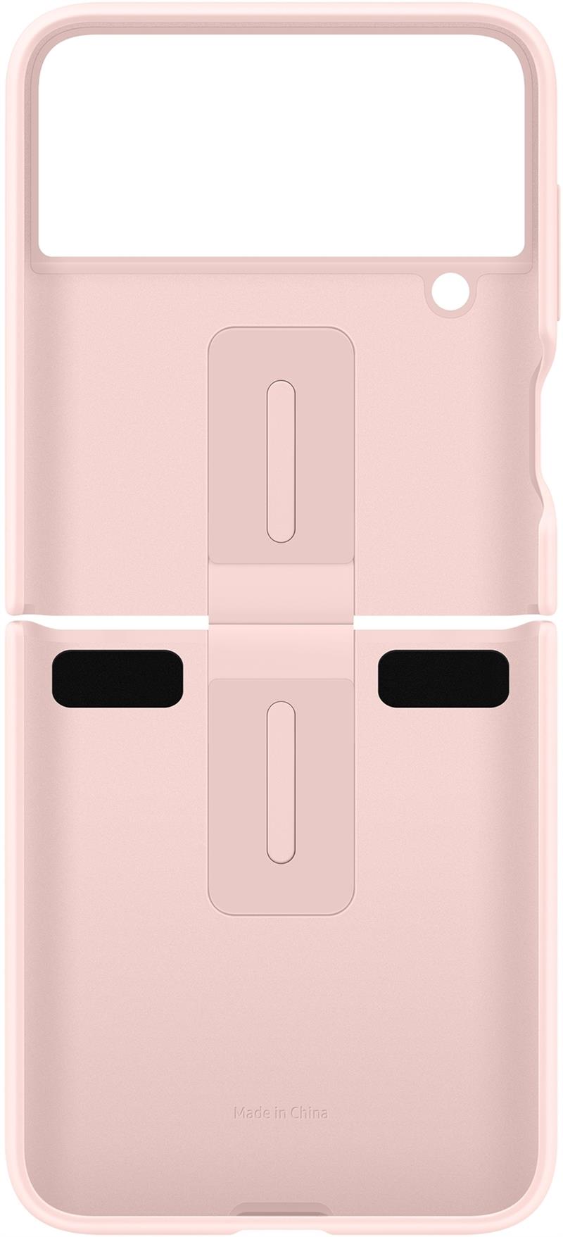  Samsung Silicone Cover with Ring Galaxy Z Flip4 Pink