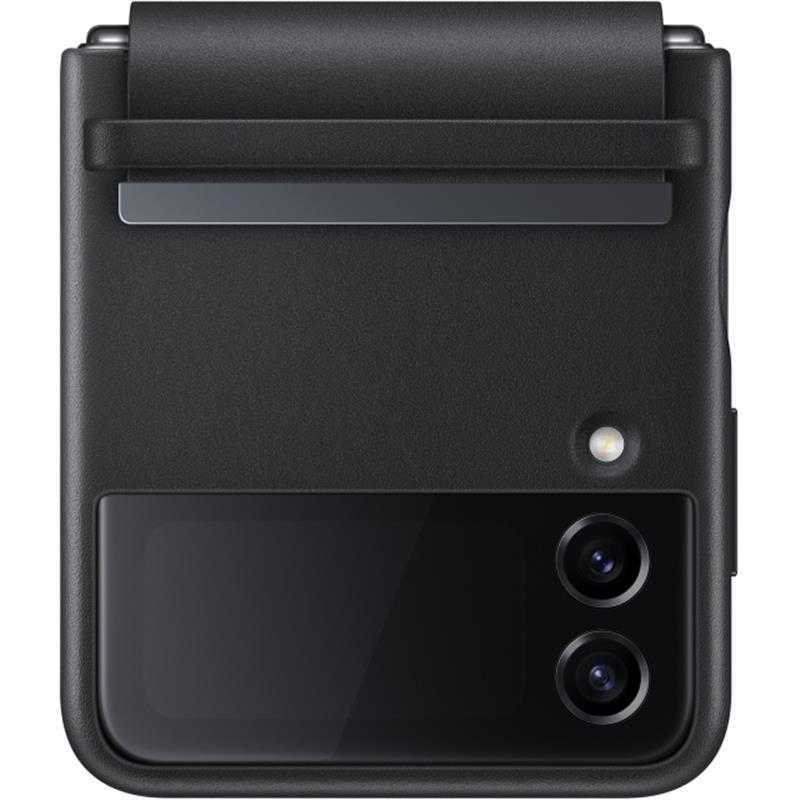  Samsung Flap Leather Cover Galaxy Z Flip4 Black