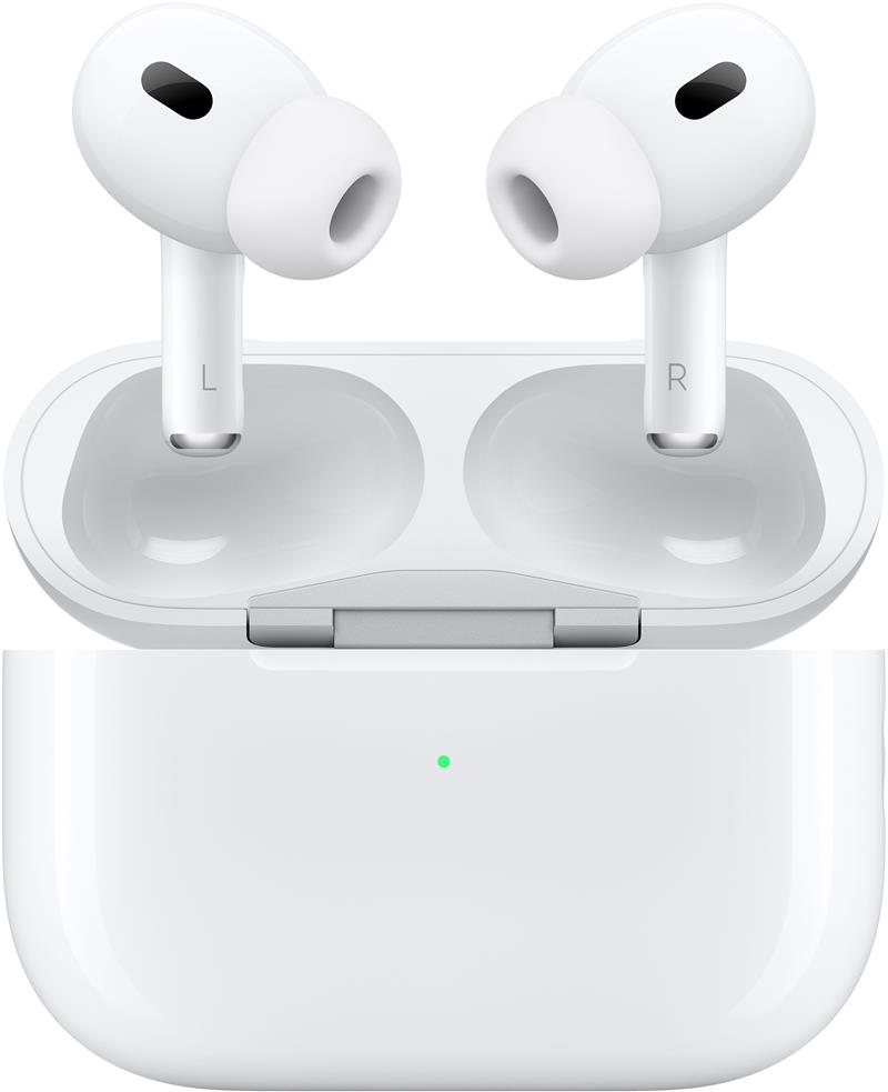  Apple AirPods Pro 2nd Gen Wireless Stereo Headset MagSafe Charging Case White