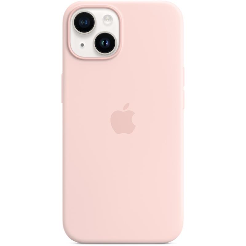 APPLE iPhone 14 Sil Case MgS Chalk Pink