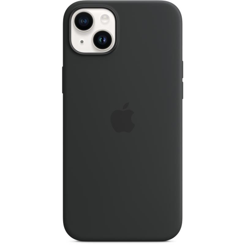 Apple iPhone 14 Plus Silicone Case with MagSafe Midnight Black 