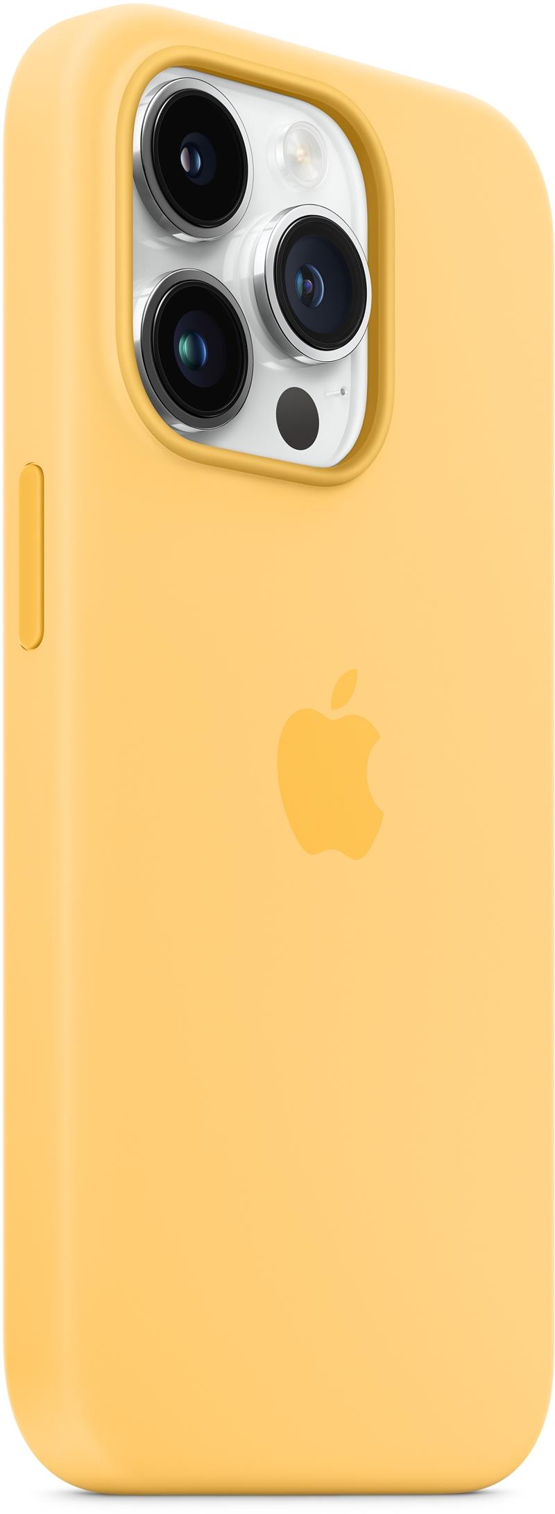  Apple Silicone Case with MagSafe iPhone 14 Pro Max Sunglow