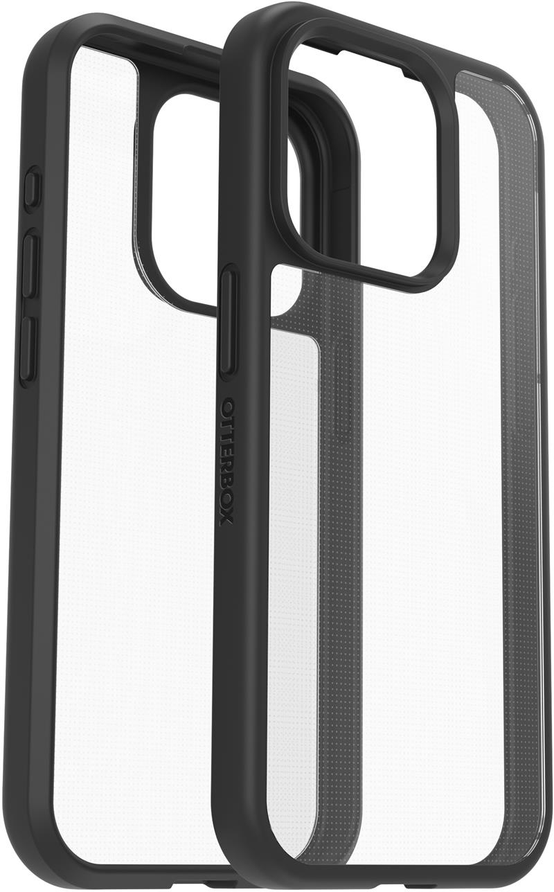 OtterBox React AIRHEADS Black Crystal clear/black mobiele telefoon behuizingen Hoes