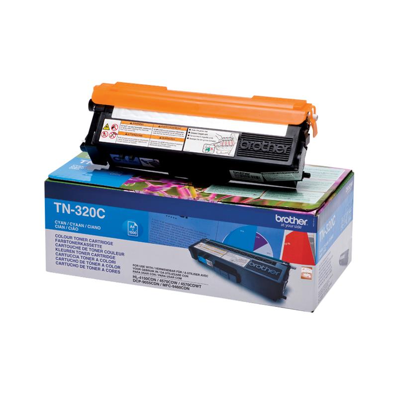 Brother TN-320C tonercartridge Origineel Cyaan 1 stuk(s)