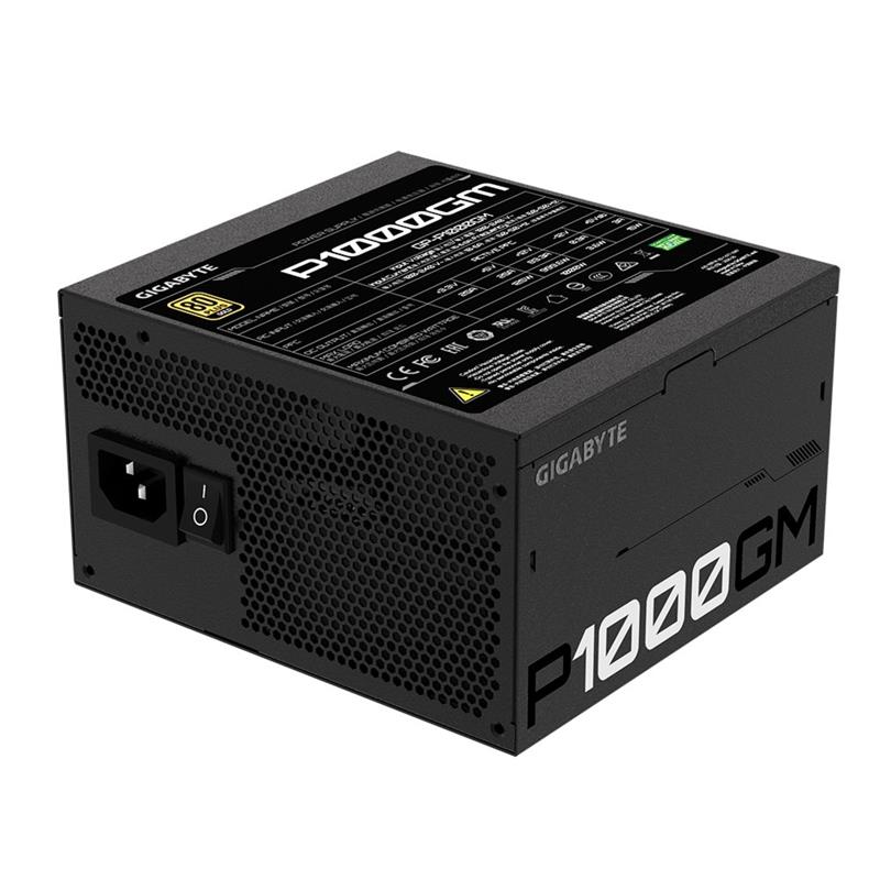 Gigabyte P1000GM power supply unit 1000 W 20+4 pin ATX Zwart