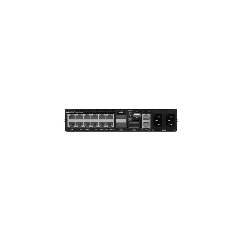DELL S-Series S4112T-ON Managed L2/L3 10G Ethernet (100/1000/10000) Zwart