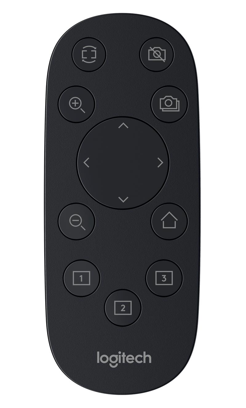 Logitech 993-001465 afstandsbediening RF Draadloos Webcam Drukknopen