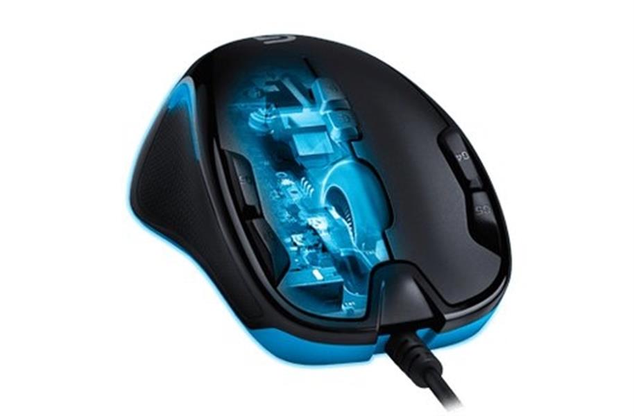 Logitech G300s muis USB Optisch 2500 DPI Rechtshandig