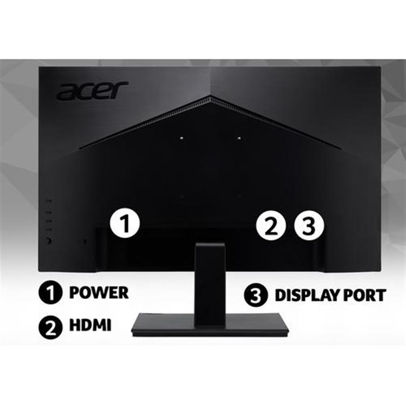 Acer V7 V277Ubmiipx 68,6 cm (27"") 2560 x 1440 Pixels Quad HD LED Zwart