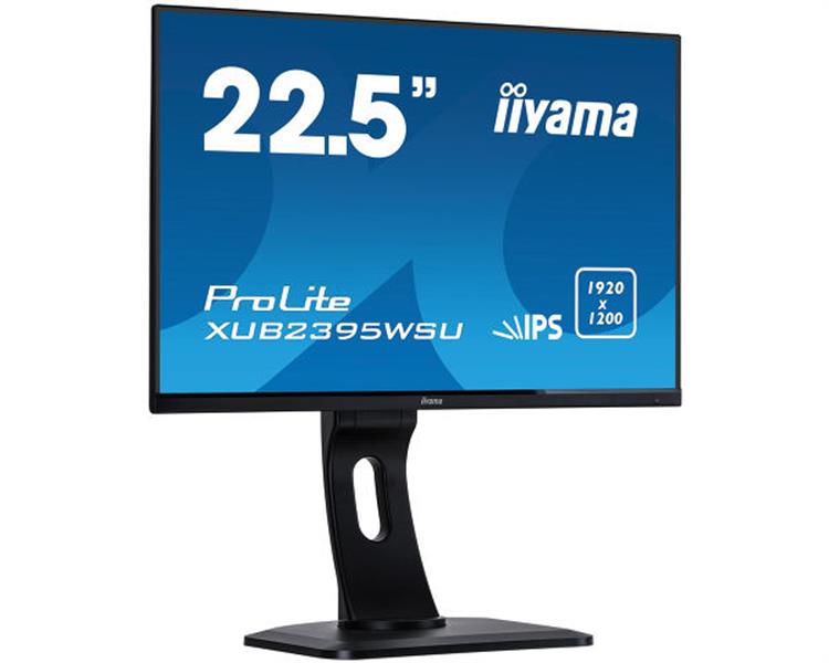 iiyama ProLite XUB2395WSU-B1 computer monitor 57,1 cm (22.5"") 1920 x 1200 Pixels WUXGA LED Flat Mat Zwart