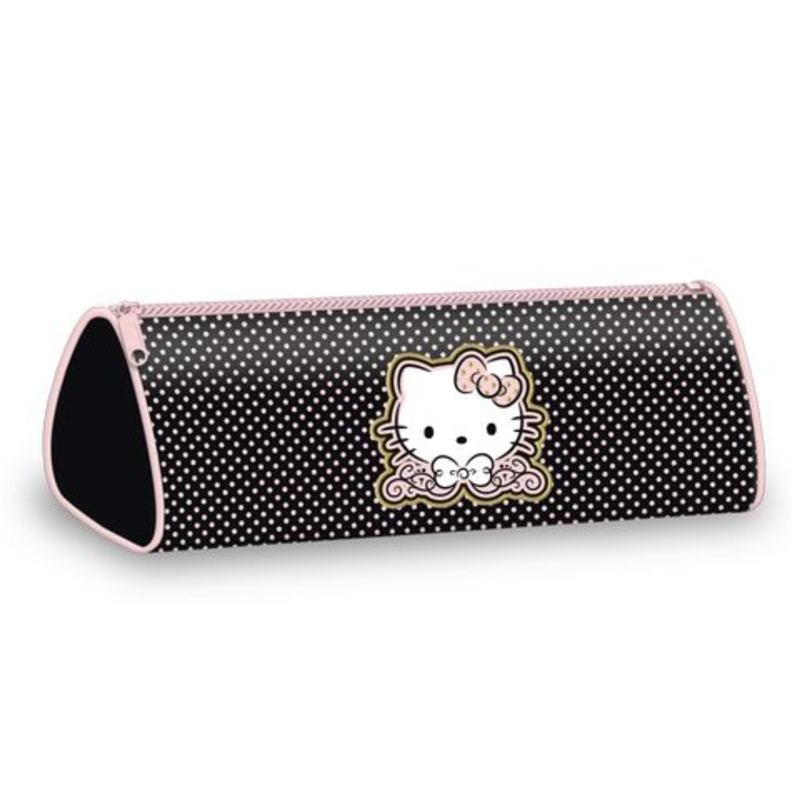 Hello Kitty Etui Zwart / Roze