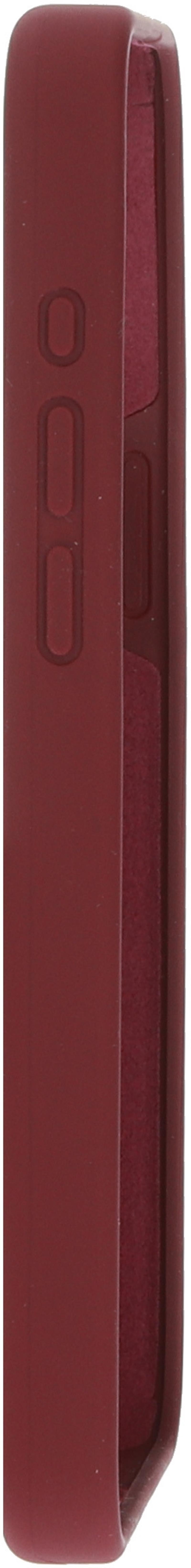 Mobiparts Silicone Cover Apple iPhone 15 Pro Max Plum Red