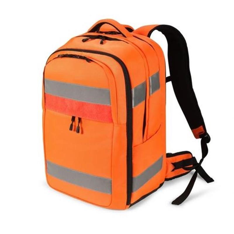 Dicota Hi-Vis rugzak Oranje Polyethyleentereftalaat PET Thermoplastic polyurethaan TPU 