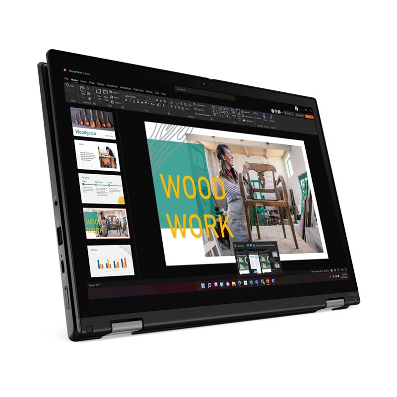 Lenovo ThinkPad L13 Yoga i7-1355U Hybride (2-in-1) 33,8 cm (13.3"") Touchscreen WUXGA Intel® Core™ i7 16 GB LPDDR5-SDRAM 512 GB SSD Wi-Fi 6 (802.11ax)