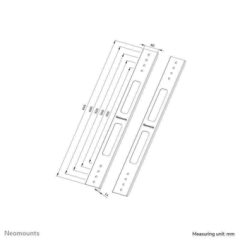 Neomounts VESA-uitbreidingskit