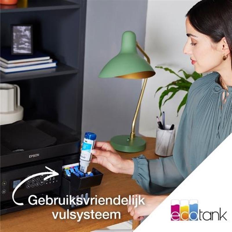 Epson EcoTank ET-4800 A4 multifunctionele Wi-Fi-printer met inkttank inclusief tot 3 jaar inkt