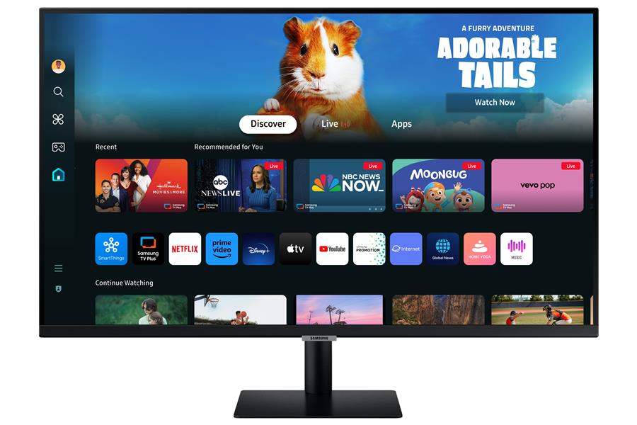 Samsung Smart Monitor M5 M50D computer monitor 81,3 cm (32"") 1920 x 1080 Pixels Full HD LED Zwart