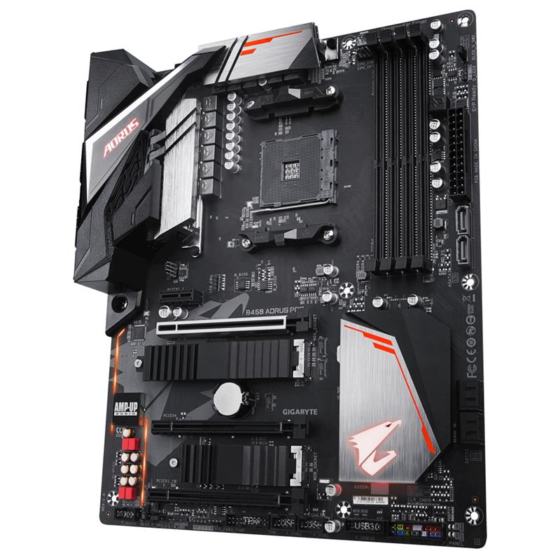 Gigabyte B450 AORUS PRO (rev. 1.0) moederbord Socket AM4 ATX AMD B450