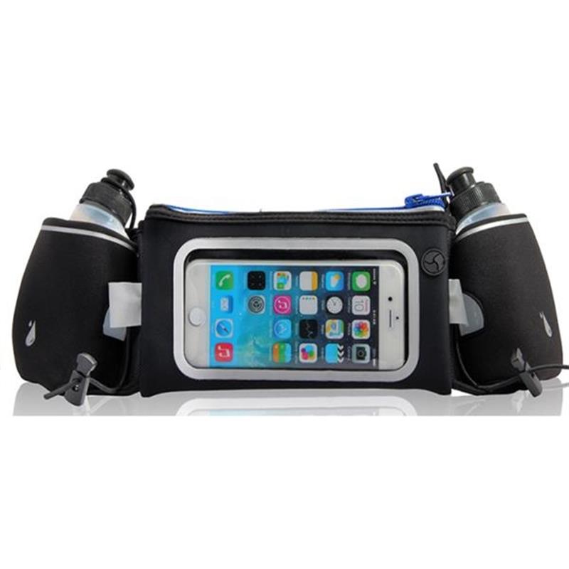PLATINET WAIST BAG WITH WINDOW AND 2 WATER BOTTLES