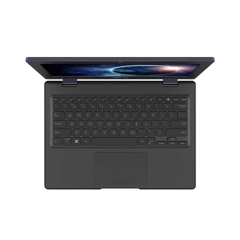 ASUS BR1104CGA-N00032XA Laptop 29,5 cm (11.6"") HD Intel® N N100 8 GB LPDDR5-SDRAM 128 GB Flash Wi-Fi 6 (802.11ax) Windows 11 Pro Education Zwart, Gri