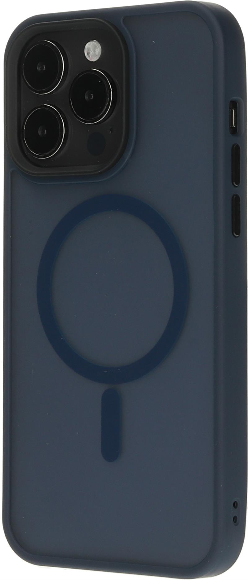 Mobiparts Hardcover Apple iPhone 15 Pro Max Satin Blue (Magsafe Compatible)