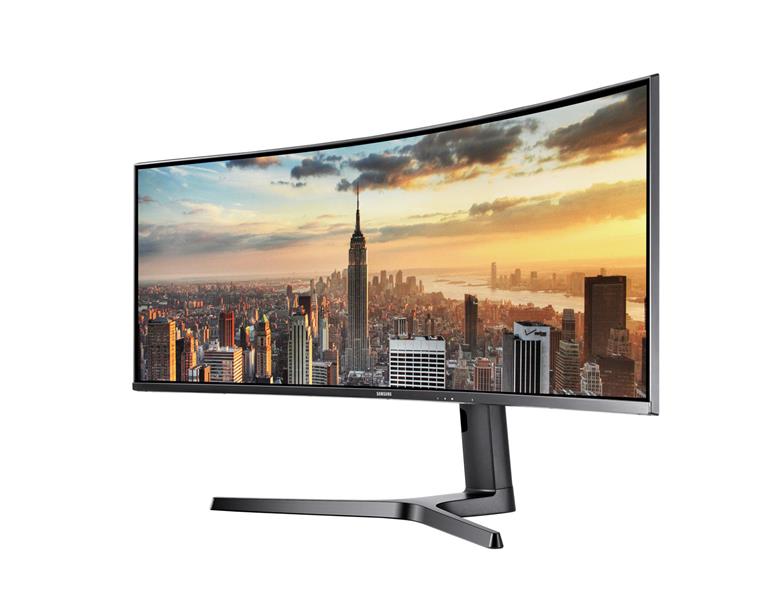 Samsung Curved Ultra-Wide Monitor 43 inch LC43J890DKU