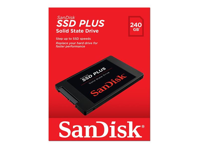SANDISK Plus 240GB 2 5inch SATA SSD